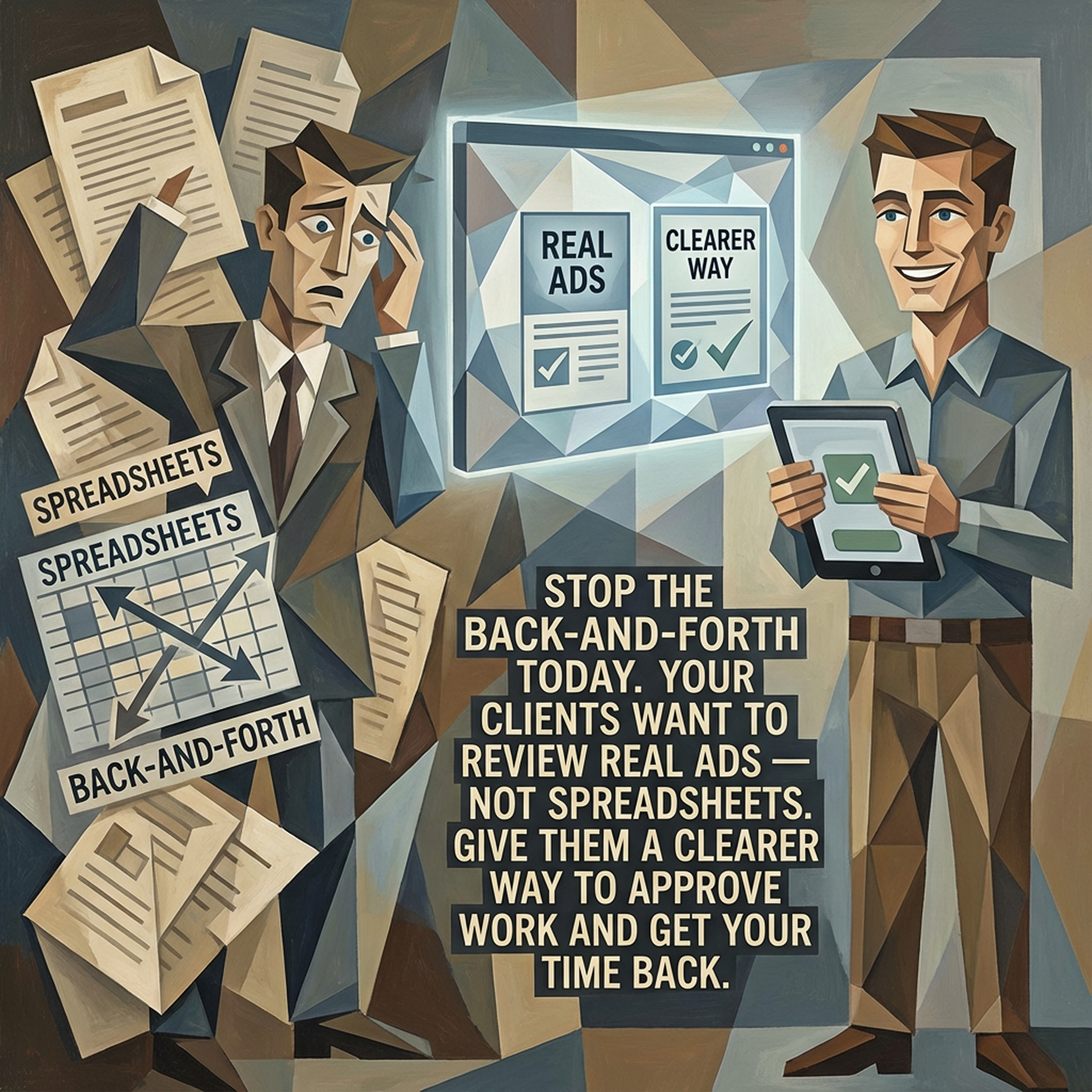 PPC Ad Editor - Stop the back-and-forth, your clients want to review real ads